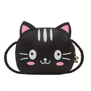 Smiling cat purse